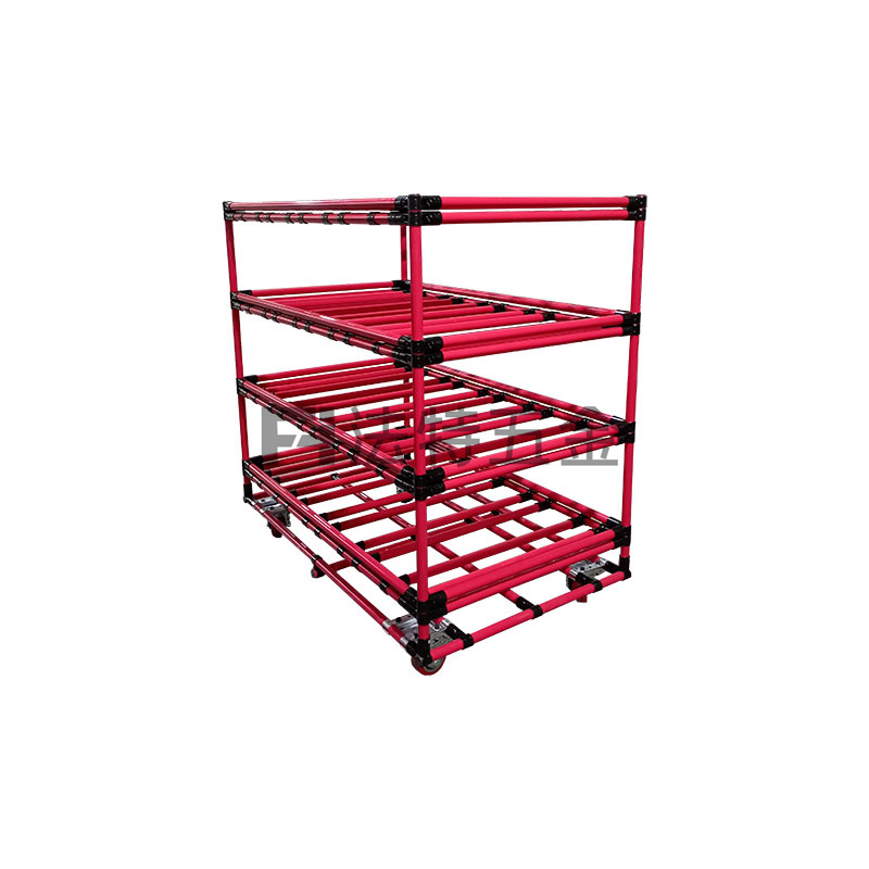 红色精益管周转车